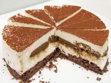 Tiramisu au biscuit chocolaté