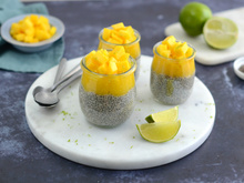 Chia pudding à la mangue