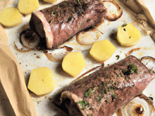 Filets de lieu en papillote au pur brebis des Pyrénées
