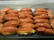 Mini-éclairs au saumon fumé