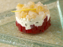 Le tartare de poisson fumé