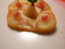 Flognarde aux poires et pommes