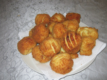 Croquettes de purée au brocciu