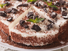 Cheescake oreo maison