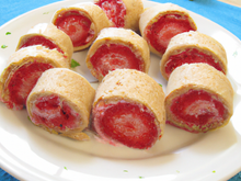 Recette du roulé aux fraises