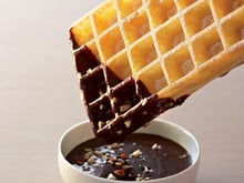 Gaufre chocolat noisettes