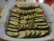 Courgettes bio à la provençale