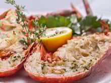 Langoustes à l'armoricaine