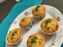 Muffins turbot au champagne