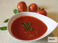 Sauce tomates pour pizza au basilic (thermomix)