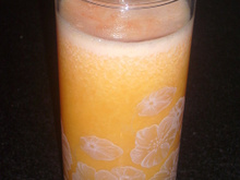 Jus d'agrumes à la centrifugeuse