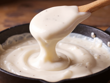 Sauce béchamel au lait entier et noix de muscade