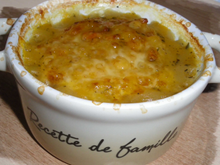 Gratin de potiron au thym