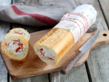 Baguette farcie à la Fourme d'Ambert