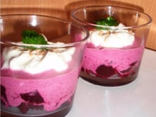 Tiramisu de betteraves rouges maison