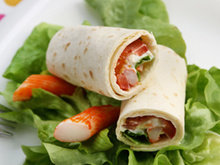 Roulade de bâtonnets Coraya Suprêmes et fromage frais