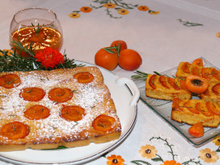 Fondant d'abricots au romarin
