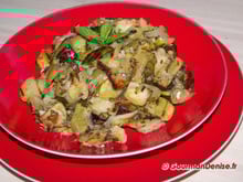 Compotée de courgettes confites