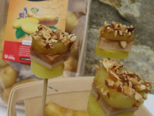 Sucettes foie gras et Ratte du Touquet