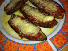 Aubergines gratinées