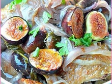 Fricassée de pintade à la figue