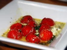 Papillote de tomates à la feta