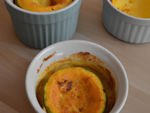 Soufflés de courge au parmesan