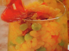 Riz espagnol au chorizo et aux gambas