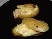 Pommes de terre au four aux lardons