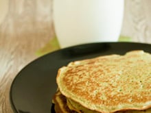 Crêpes au thé vert