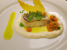 Merlan vapeur, sauce tartare légère et rapide