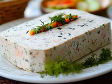 Terrine de crabe aux petits légumes (sans cuisson)