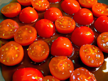 Tomates caramélisées rapides