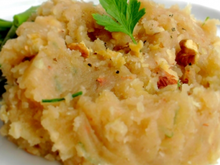 Ecrasé de pommes de terre aux noisettes