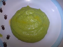 Purée de petits pois