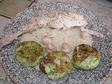 Lapin à la fourme d'Ambert