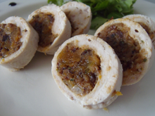 Ballotins de volaille aux fruits secs