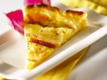 Tarte Reblochon au cumin