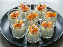 Noël : cette diététicienne partage sa verrine légère au saumon pour vos apéritifs de fêtes