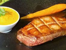 Mousseline de carottes au curcuma