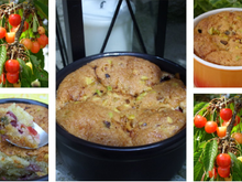 Fondants cerises-amandes en mini cocottes