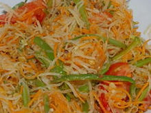 Salade de papaye verte inratable