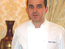 Lottillon rôti aux supions et piment d'Espelette, rattes écrasées au citron niçois.