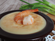 Flan coraya crevettes