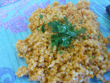 Boulgour et Blé comme au Kebab