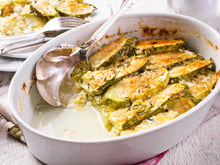 J'ai préparé ce gratin avec les dernières courgettes de la saison, et tout le monde veut connaître mon secret
