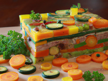 Terrine couleurs aux légumes