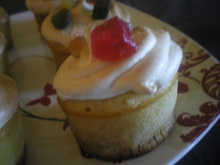 Cupcakes aux fruits confits