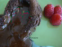 Fondant au chocolat toblerone