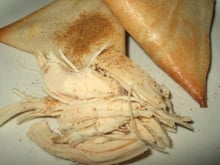 Samoussa poulet curry & cumin